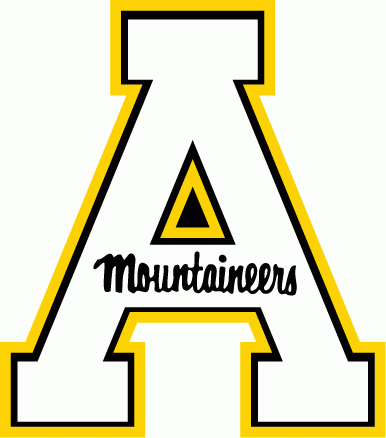 Appalachian State Mountaineers 1970-2003 Primary Logo custom vinyl decal